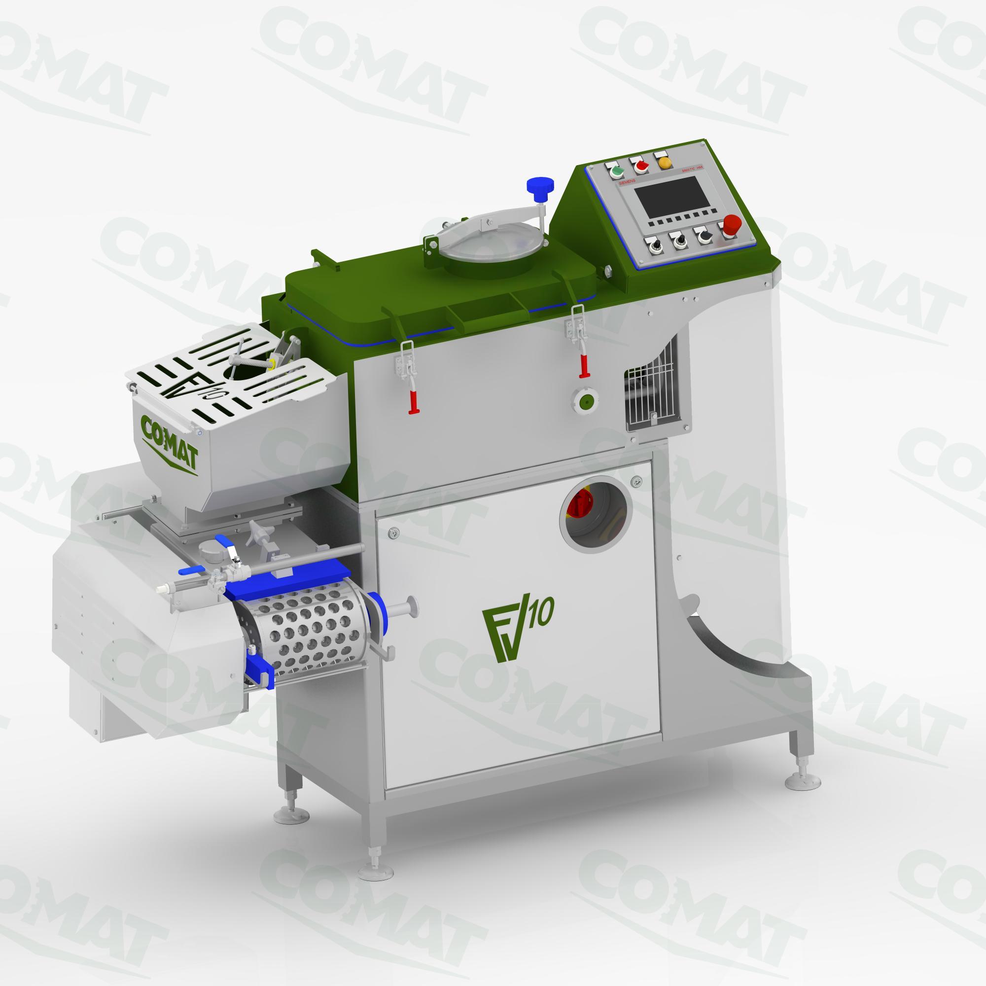 Sample Compact Machine COMAT - machines and turnkey production lines for mozzarella